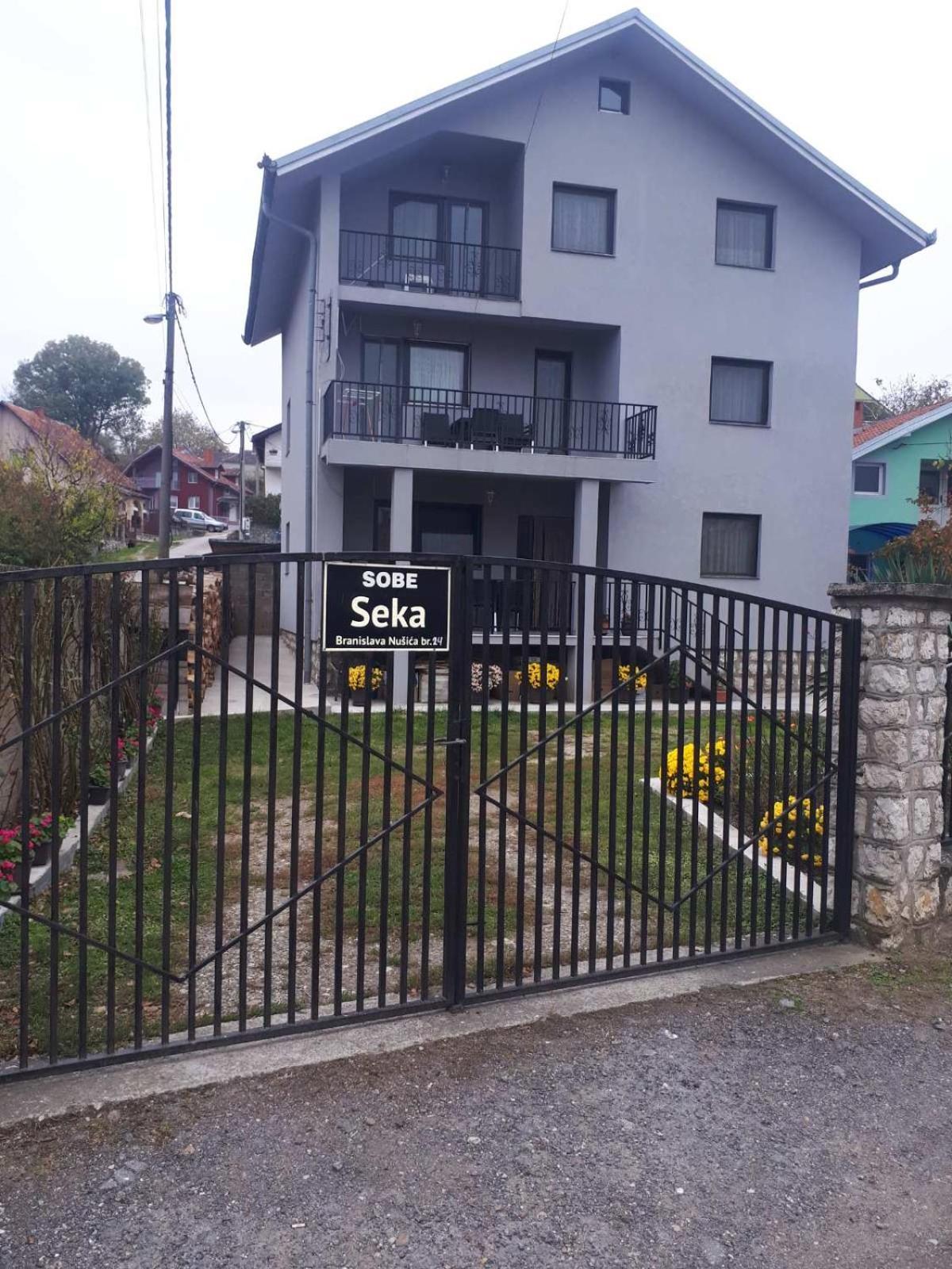 Sobe Seka Hotel Голубац Екстериор снимка